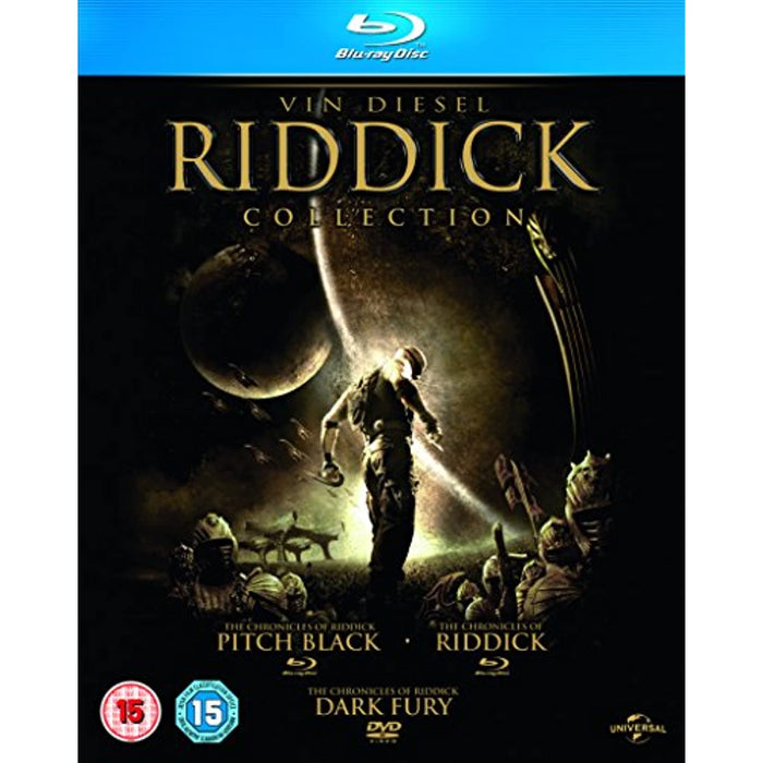 The Riddick Collection [Blu-ray] [Region B] - Very Good - Attic Discovery Shop