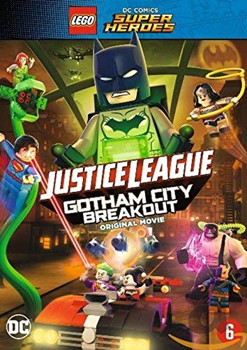 Lego DC Heroes Justice League Gotham City Breakout DVD Reg 2 - (New, Torn Seal) - Like New - Attic Discovery Shop