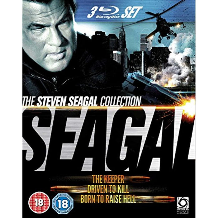 Seagal Collection - Driven To Kill/Keeper The/Born To Raise Hell [Blu-ray] Reg B - Very Good - Attic Discovery Shop