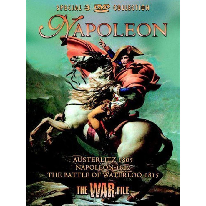 Austerlitz Waterloo And Napoleon 1812 [DVD Box Set] [Region Free] - New Sealed - Attic Discovery Shop