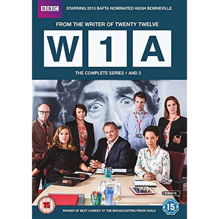 W1A - Series 1-2 The Complete Season 1 & 2 [DVD] [2014] [Region 2, 4] - Like New - Attic Discovery Shop