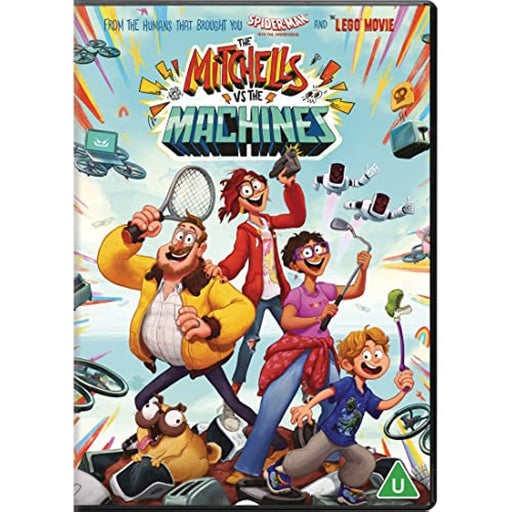 The Mitchells vs. The Machines [DVD] [2021] [Region 2] - New Sealed - Attic Discovery Shop