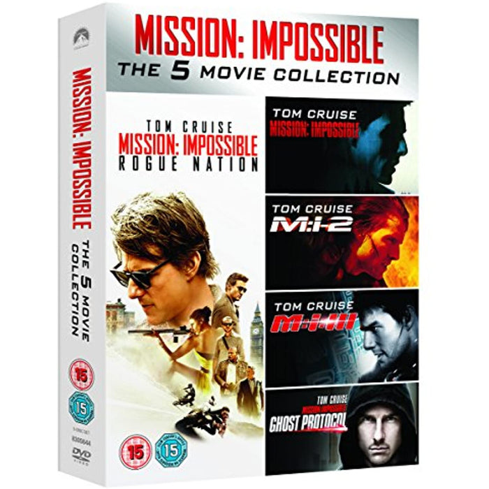 Mission Impossible The Five Movie Collection 1-5 [DVD] [Region 2] - Very Good - Attic Discovery Shop