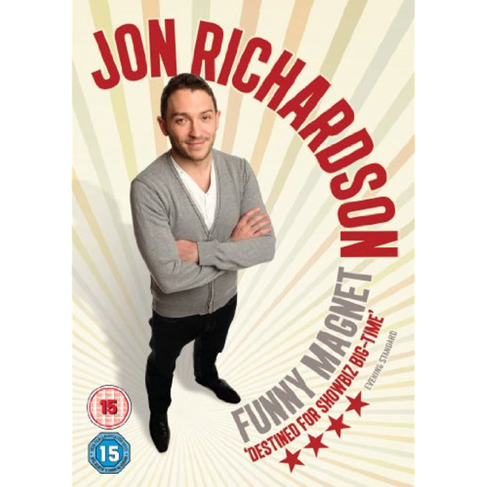 NEW Sealed - Jon Richardson - Funny Magnet [DVD] [Region2,4,5] - Attic Discovery Shop