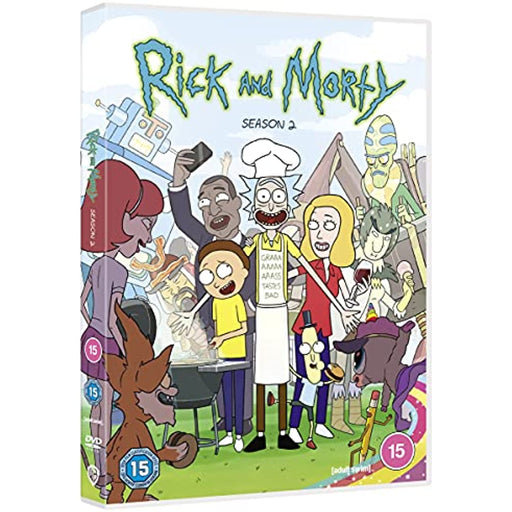 Rick and Morty: Season 2 / The Complete Second Series [DVD] [2015] [Region 2] - Like New - Attic Discovery Shop
