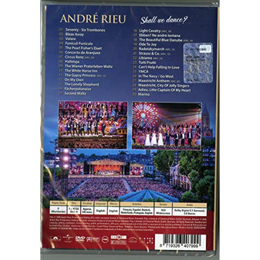 André Rieu: Shall We Dance Live In Maastricht [DVD] [Region Free] - New Sealed - Attic Discovery Shop