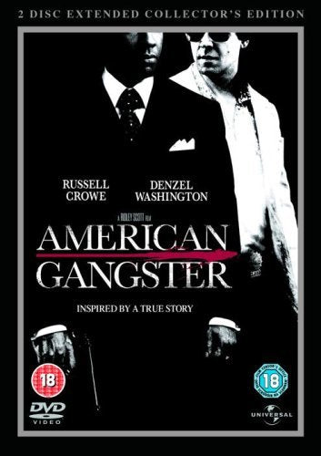 American Gangster 2 Disc Collector's Edition Steelbook [DVD] [Reg2] - New Sealed - Attic Discovery Shop