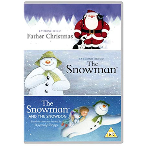 Briggs Christmas Triple (Snowman etc) [DVD]  [R2] - [New Torn Seal] - Like New - Attic Discovery Shop