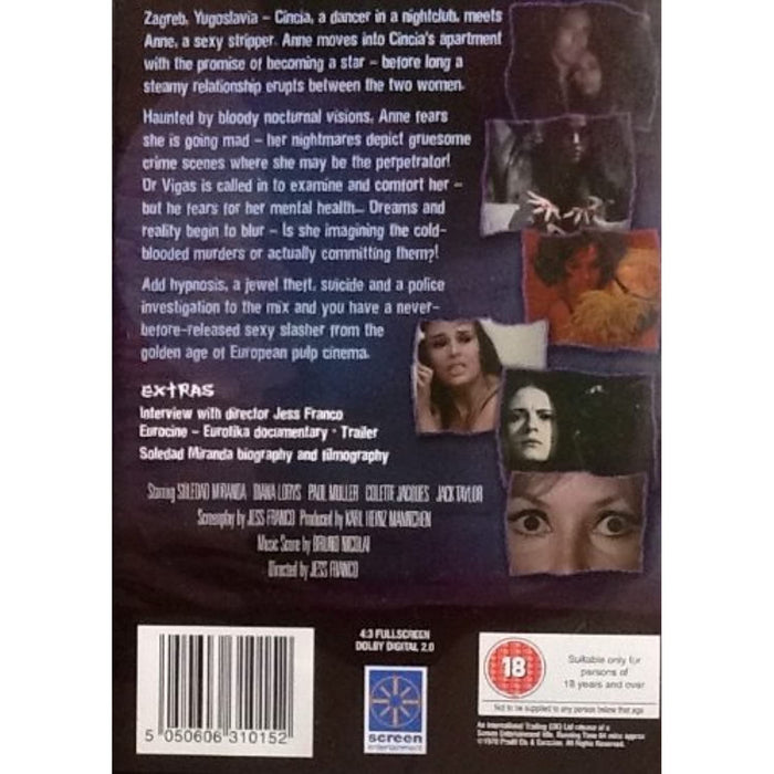 Nightmares Come at Night [DVD] [1970] [Region 2] - New Sealed - Attic Discovery Shop