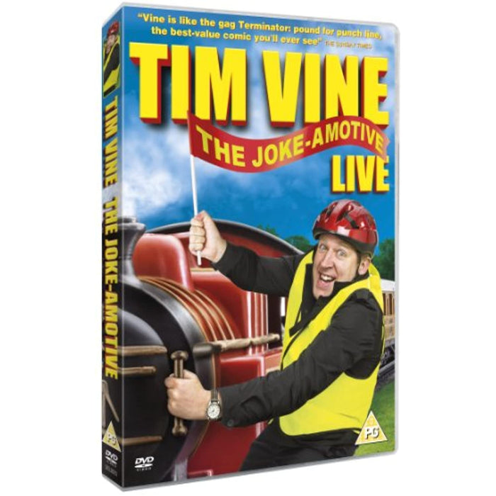 Tim Vine - The Jokeamotive LIVE [DVD] [Region 2] - New Sealed - Attic Discovery Shop