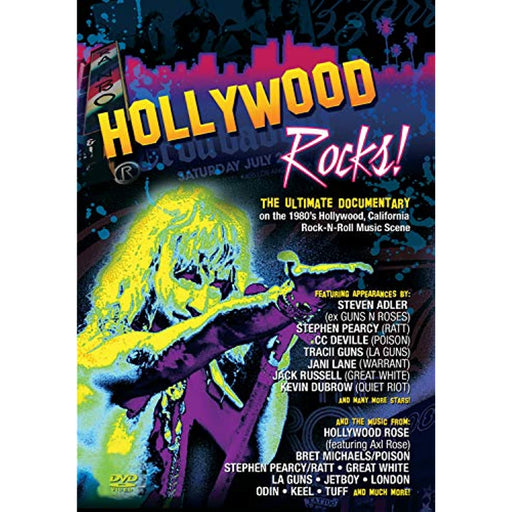 Hollywood Rocks! [DVD] [2017] [NTSC] [Rare US Import] (Documentary) - Like New - Attic Discovery Shop