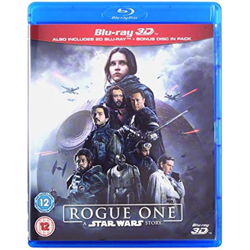 Star Wars Rogue One 3D [Blu-ray - Includes 2D Version] [Region Free] - Very Good - Attic Discovery Shop