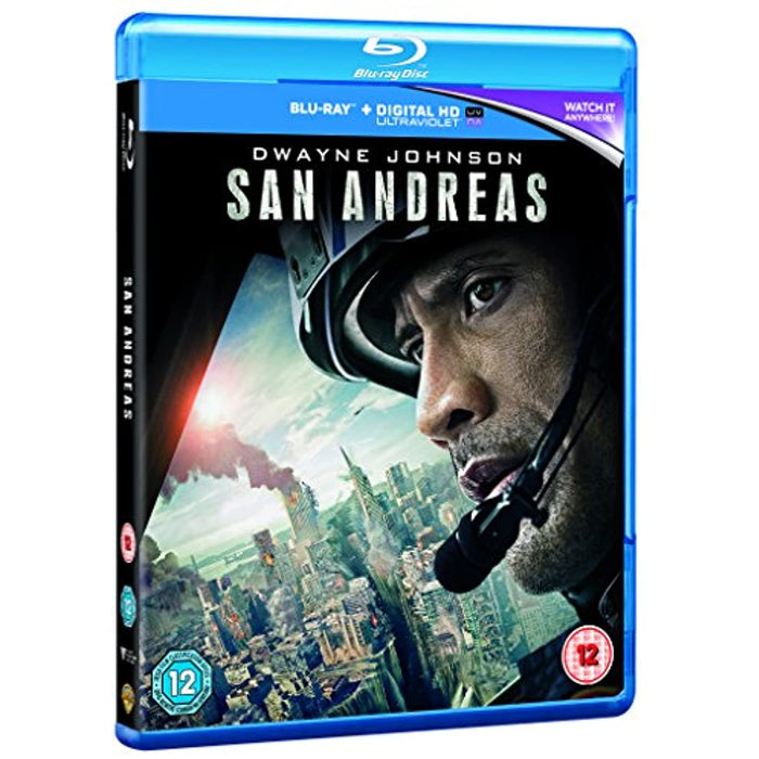 San Andreas - Dwayne Johnson [Blu-ray] [2015] [Region Free] - New Sealed - Attic Discovery Shop