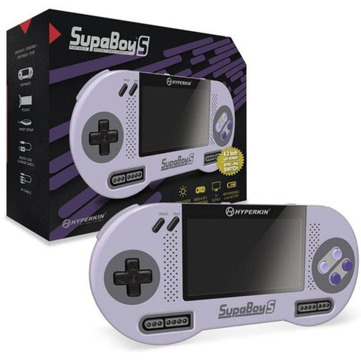 Hyperkin Supaboy S Handheld Console (PAL & NTSC) Rare Games Console [VGC] - Very Good - Attic Discovery Shop