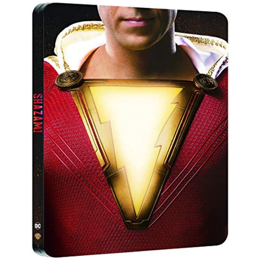 Shazam! [Steelbook] [4K Ultra HD + Blu-ray] [2019] [Blu-ray] [Region Free] - Like New - Attic Discovery Shop