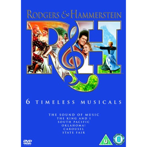 Rodgers & Hammerstein 6 Timeless Musicals Film Collection DVD Reg2 Sound of - Like New - Attic Discovery Shop