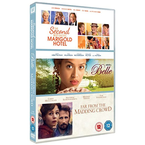 The Second Best Exotic Marigold Hotel/Belle/Far From... [DVD] [Region 2] - Like New - Attic Discovery Shop