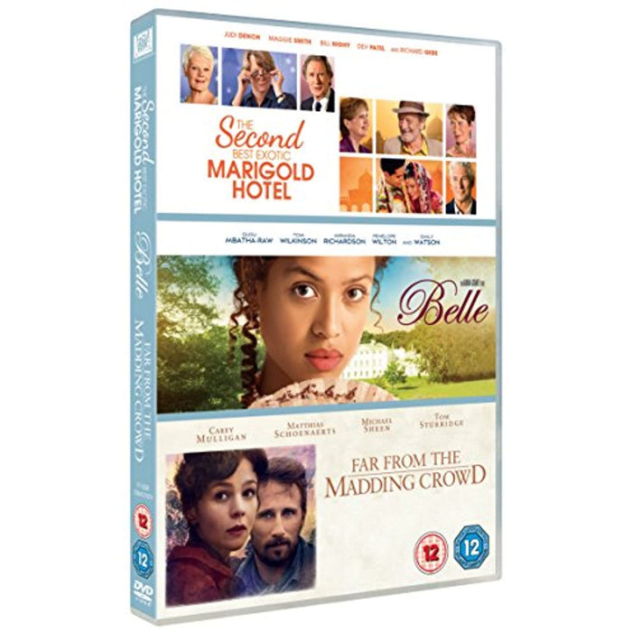 The Second Best Exotic Marigold Hotel/Belle/Far From... [DVD] [Region 2] - Like New - Attic Discovery Shop