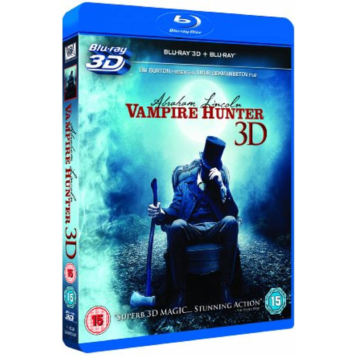 Abraham Lincoln Vampire Hunter (Blu-ray 3D + Blu-ray 2D) [Region B, C] - Very Good - Attic Discovery Shop