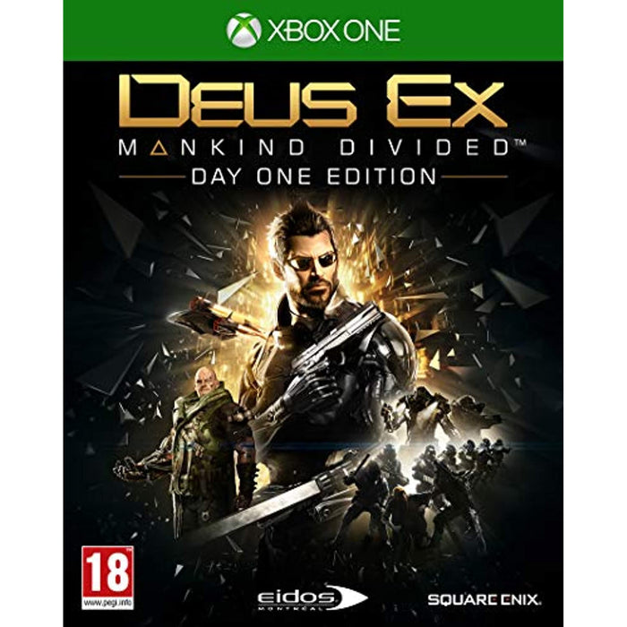 Deus Ex Mankind Divided Day One Limited Edition Steelbook (Xbox One Game) - Very Good - Attic Discovery Shop