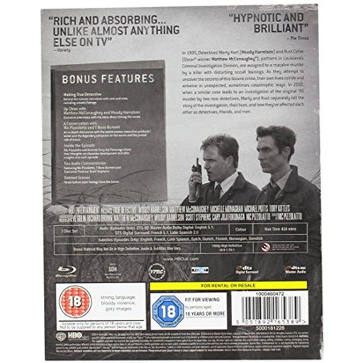 True Detective: Season 1 [Blu-ray] [2014] [Region Free] - Very Good - Attic Discovery Shop