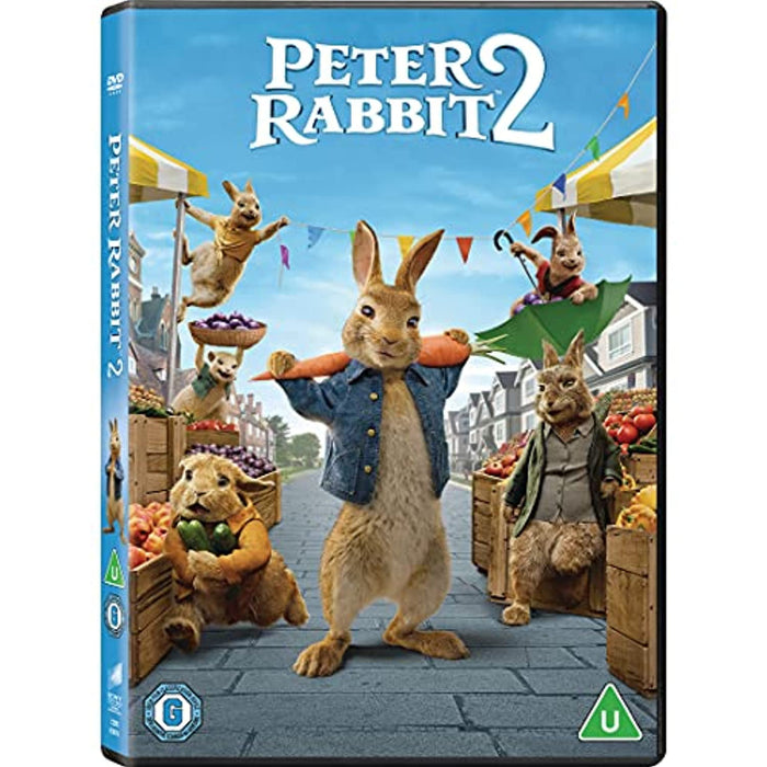 Peter Rabbit 2 [DVD] [2021] [Region 2] - New Sealed - Attic Discovery Shop