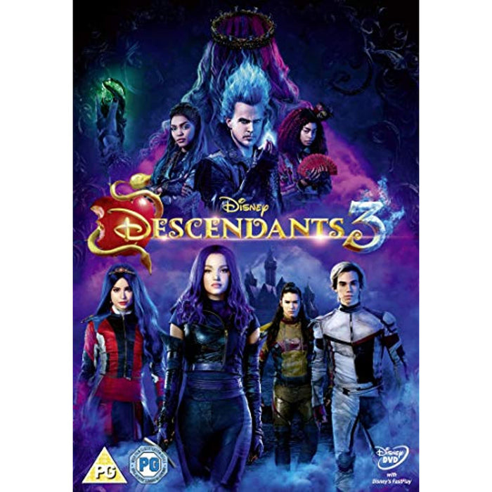 Disney Descendants 3 [DVD] [2019] [Region 2] - New Sealed - Attic Discovery Shop