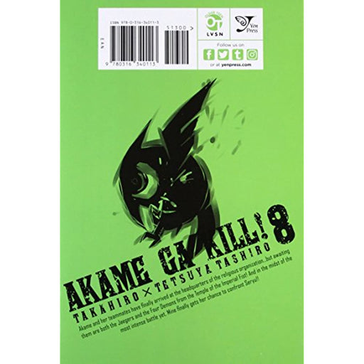 Akame ga KILL!, Vol. 8 Manga - Very Good - Attic Discovery Shop