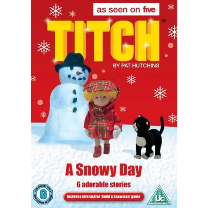 Titch: A Snowy Day [DVD] [Region 2] - New Sealed - Attic Discovery Shop