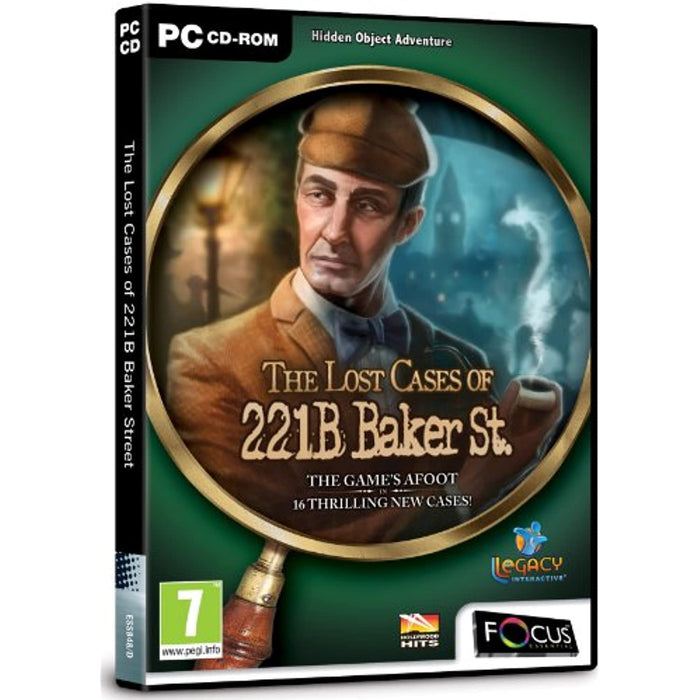 NEW Sealed - The Lost Cases of 221B Baker Street (PC CD-ROM Game) Hidden Object - Attic Discovery Shop