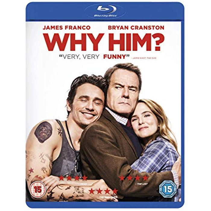 NEW Sealed Why Him? [Blu-ray] [2017] [Region B] (James Franco, Bryan Cranston) - Attic Discovery Shop