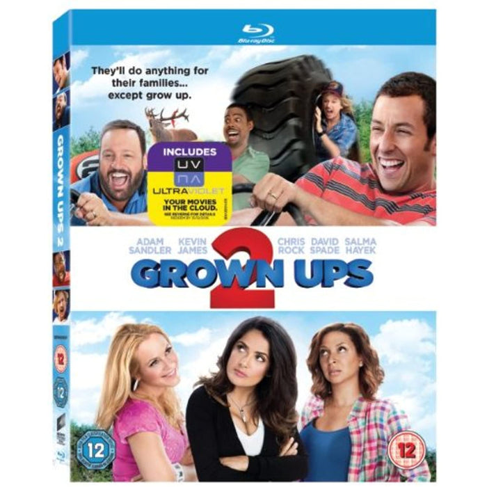 NEW Sealed - Grown Ups 2 [Blu-ray] [2013] [Region Free] - Attic Discovery Shop