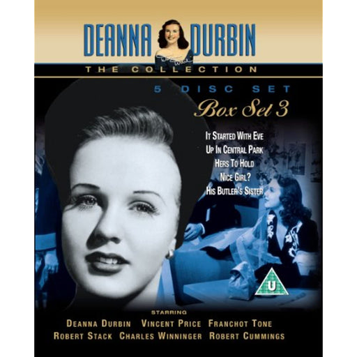 Deanna Durbin Box Set Vol. 3 The Collection [DVD Box Set] [Region 2] - Like New - Attic Discovery Shop