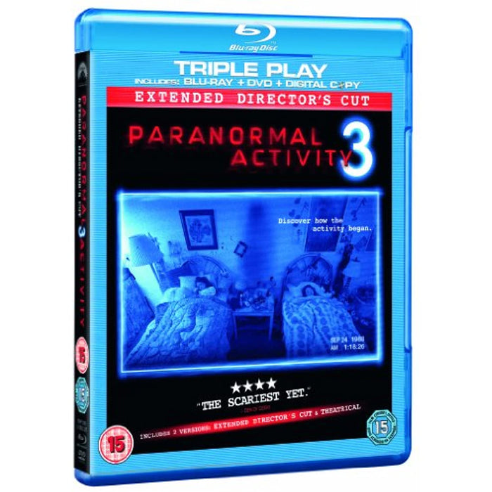 Paranormal Activity - Extended Directors Cut [Blu-ray] [Region Free] New Sealed - Attic Discovery Shop