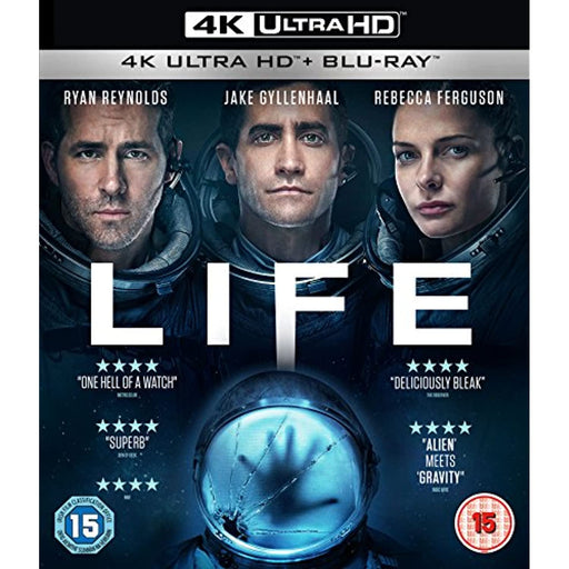 Life - Jake Gyllenhaal, Ryan Reynolds (2 Disc 4K Ultra HD) [Blu-ray] [Reg Free] - Very Good - Attic Discovery Shop
