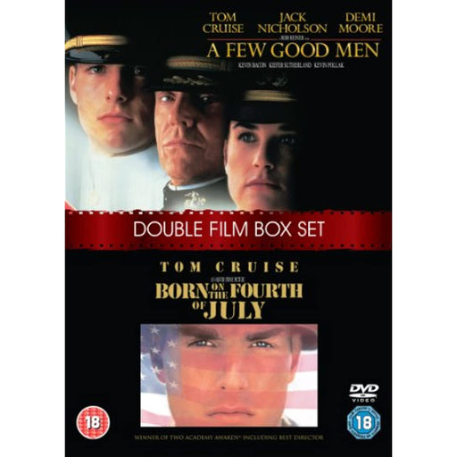 Double: A Few Good Men / Born On The Fourth Of July [DVD] - [R2](New, Torn Seal) - Like New - Attic Discovery Shop