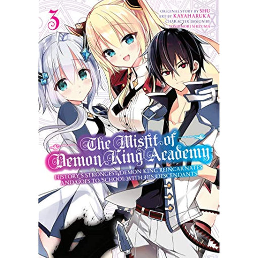 Misfit of Demon King Academy 3, The: History's Strongest Demon King Manga - Very Good - Attic Discovery Shop