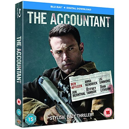 The Accountant [Blu-ray] [2016 / 2017] [Region B] - Like New - Attic Discovery Shop