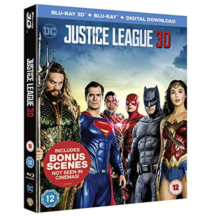 Justice League [Blu-ray 3D + 2D Blu-ray] [2017] [Region B] - Very Good - Attic Discovery Shop