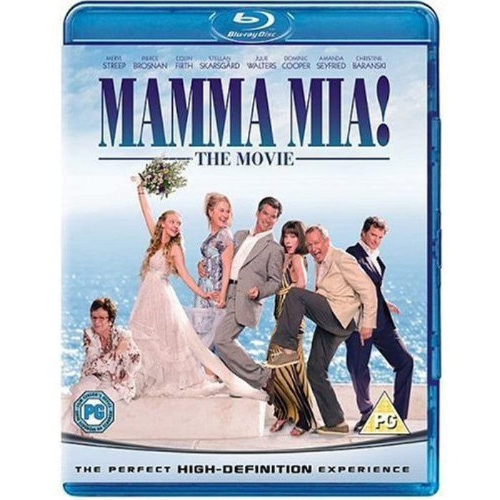 NEW Sealed - Mamma Mia! 1 [Blu-ray] [Region Free] (The Original Movie) - Attic Discovery Shop