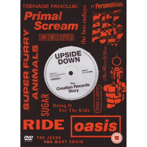 Upside Down The Story Of Creation Records Primal Scream Oasis.. [DVD] [Region 2] - Good - Attic Discovery Shop