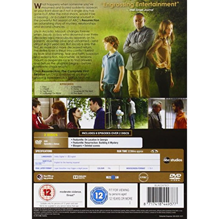 Resurrection - Season 1 The Complete First Series [DVD] [Region 2] - Acceptable - Attic Discovery Shop