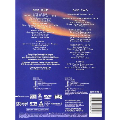 Led Zeppelin [DVD] (2003) [Region 2, 3, 4, 5, 6] - Like New - Attic Discovery Shop