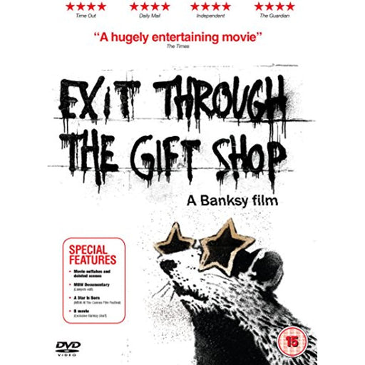 Exit Through The Gift Shop [DVD] [Region 2] (A Banksy Film) - Like New - Attic Discovery Shop