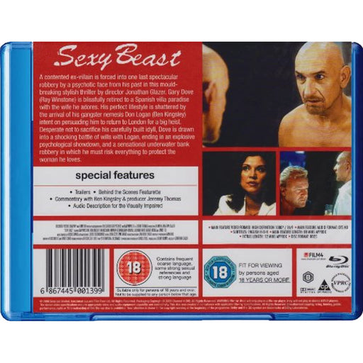 Sexy Beast [Blu-ray] [Region B] - Very Good - Attic Discovery Shop