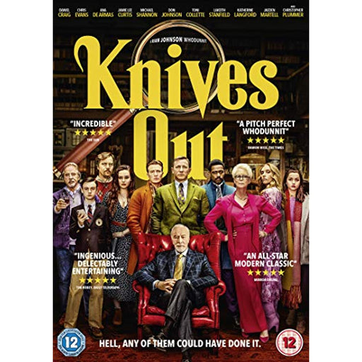 Knives Out [DVD] [2019] [Region 2] - Like New - Attic Discovery Shop