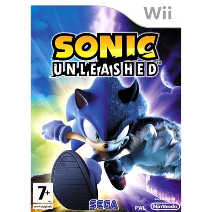 Sonic Unleashed (Nintendo Wii Game) [PAL] [Sonic The Hedgehog] [SEGA] - Very Good - Attic Discovery Shop