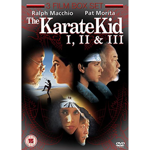 3 Film Box Set: Karate Kid 1 / 2 / 3 I, II, III Triple Pk [DVD] [R2] - New - Attic Discovery Shop