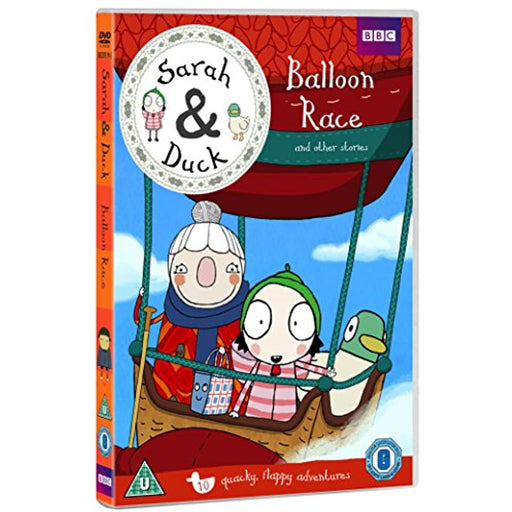 Sarah & Duck - Balloon Race and Other Stories [DVD] [Region 2, 4] - Like New - Attic Discovery Shop