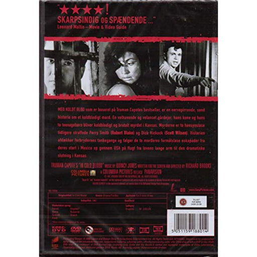 Truman Capote's In Cold Blood Med Koldt Blod Rare Dutch Import [Region 2] [DVD] - Like New - Attic Discovery Shop